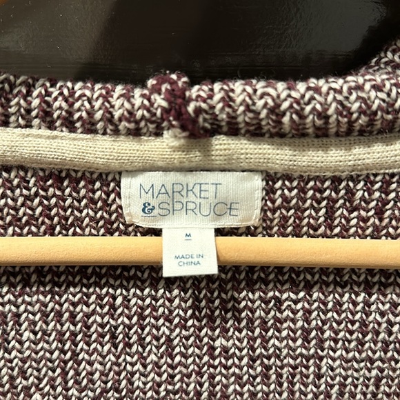 Women’s Market & Spruce Hooded Cardigan size M - Picture 3 of 3